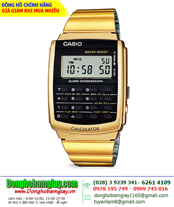 Casio CA-506G-9ADF; Đồng hồ điện tử Casio DATABANK CA-506G-9ADF |HẾT HÀNG
